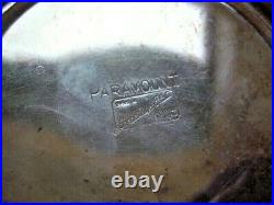 Silver Plate Spirit Stove Burner Warmer'PARAMOUNT EPNS' Antique