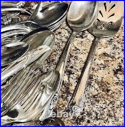 Silver Plated Cutlery 10lbs Vintage Flatware Lot