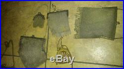 Silver Plated Mesh Handbag Antique Lot Ornate Steel Bead Art Deco 1920's other