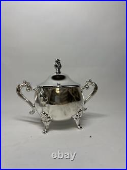 Silver Plated Vintage Teapot Set