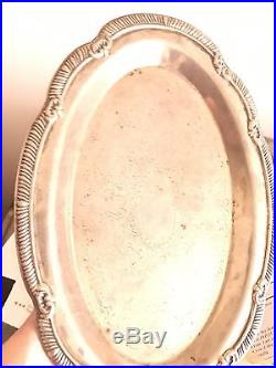 Small Vintage Silver Plated Tray