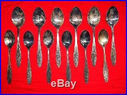 Soviet vintage dessert spoons. (12 pieces)