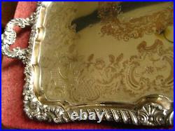 Superb Early 19thcentury Sheffield Plate Tea Tray