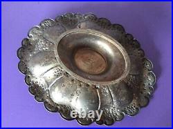 Superb Vintage Silver Plate Sweet Dish Fruit Bowl. Nuts. Welbeck