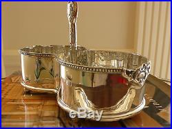 Superb Vtg QUEEN VICTORIA SHEFFIELD COLLECTION Silver Bowl/Dish HALLMARKED
