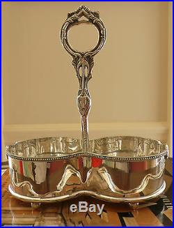 Superb Vtg QUEEN VICTORIA SHEFFIELD COLLECTION Silver Bowl/Dish HALLMARKED