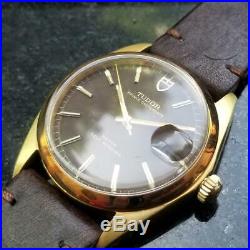 TUDOR Gold-Plated Prince Oysterdate Automatic ref. 9050, c. 1960s Swiss LV740BR
