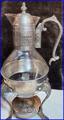 Used 14 Corning Carafe Vintage Ag Plate Heat Proof Corning Glass 70s Decantor