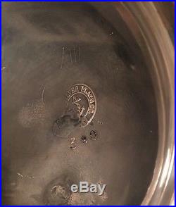 Victorian Tilting Tea Pot Homan Silver Plate Vintage Great Item