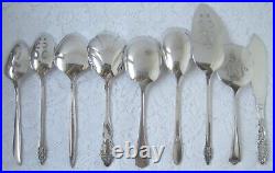 VINTAGE CRAFT GRADE SILVER PLATE Serving Pieces