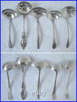 VINTAGE CRAFT GRADE SILVER PLATE Serving Pieces