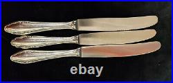 VINTAGE Lot of 12 COLLECTIBLE KNIVES SILVER PLATE-WIRTHS SOLINGEN ROSTFREI