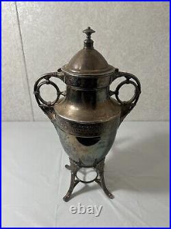 VINTAGE Reed & Barton Silver plated Coffee Dispenser 1/1 Gorgeous Floral Design