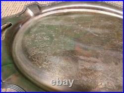VTG Gorham YC 1038 26 Waiter Silver Plated Large Serving Tray Made in America