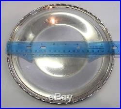 VTG Towle Sterling 9 Round Silver Tray Plate 54520 9.8 ounces