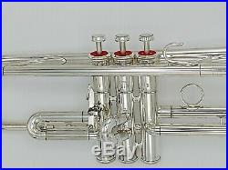 Very Nice Vintage Silver Plated Yamaha 739T Schilke Clone Professional Trumpet