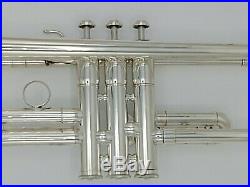 Very Nice Vintage Silver Plated Yamaha 739T Schilke Clone Professional Trumpet