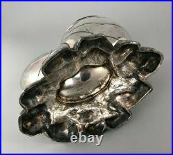 Victorian Silver Plated Nautilus Shell Spoon Warmer Atkin Brothers c1853 GFZX