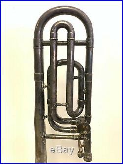 Vincent Bach Stradivarius Model 36B Vintage Silver Plated Brass Trombone