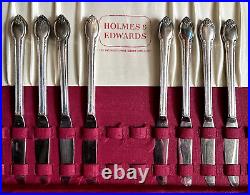 Vintage 1847 Roger & Sons Remembrance IS Silver plate Flatware in Box (51 pcs)