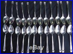 Vintage 1847 Rogers Bros Silverplate Flatware Eternally Yours 81 pcs set for 12