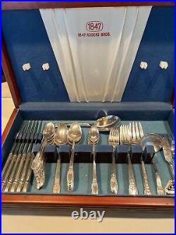 Vintage 1847 Rogers Brothers Silver Plated Flatware Set Not Complete
