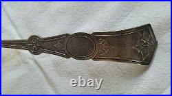 Vintage 1877 Hall Elton Silver Plate punch Ladle. Webster one / Ivory pattern