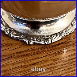 Vintage 1881 Rogers Quadruple New York Silver Plate 4-Piece Tea Set Monogramed