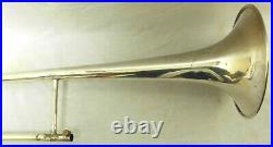 Vintage 1899 Silver Plated King Valve Trombone in VG Condition Make an Offer