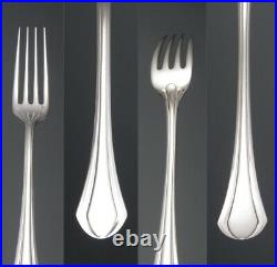 Vintage 1920's Art Deco French Christofle Silver Plated Luncheon Flatware Set