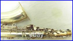 Vintage 1920's King H. N. White Silver Plated Alto Saxophone Make an Offer