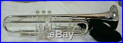 Vintage 1929 King Silver Plated Silvertone Trumpet Bb/C