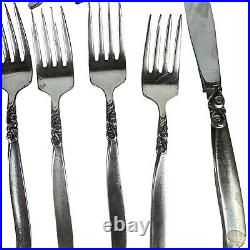 Vintage 1950s Community South Seas Silverplate Flatware Set 62 Piece