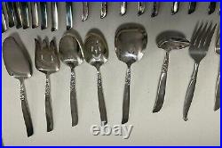 Vintage 1955 South Seas Oneida Community Silver Plate 76 Piece Set