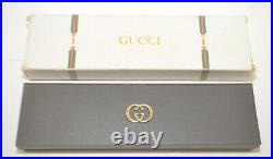 Vintage 1980s Gucci 2000L Ladies Gold-Plated Watch in Box & Papers MINT