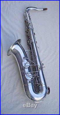 Vintage'51 Martin Committee 3 Tenor saxophone, RARE Silverplate, Overhauled