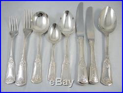 Vintage 6 person Australian Rodd Silver Plate Silver Shell cutlery set