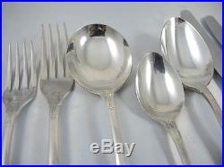 Vintage 6 person Australian Rodd Silver Plate Silver Shell cutlery set
