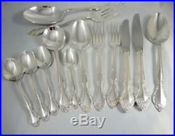 Vintage 8 Person Oneida Community Affection Silver Plate Cutlery set 70pce