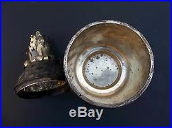 Vintage Alpaca Pineapple Shaker or Ice Bucket Silver Plated 12