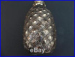 Vintage Alpaca Pineapple Shaker or Ice Bucket Silver Plated 12