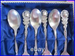 Vintage Antiko 24pc Silver Plated Dessert Fork & Spoons AR 90-18