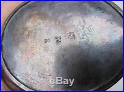 Vintage Antique Hallmarked Coin Silver Plate Creamer Sugar Bowl I. V