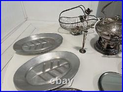 Vintage Antique Silverplate Lot of 12
