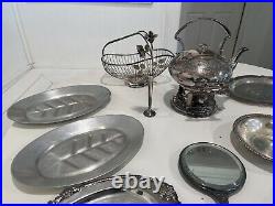 Vintage Antique Silverplate Lot of 12