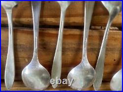 Vintage Antique Silverware 60 Pc Lot Community Plate Rogers & Bro Sons Wm Silver