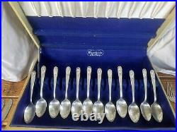 Vintage Antique Silverware 60 Pc Lot Community Plate Rogers & Bro Sons Wm Silver