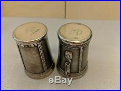 Vintage Art Deco George J. Berry 6 Matching Cups ONLY no cocktail shaker