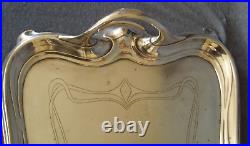 Vintage Art Nouveau WMF Silver Plate Tray