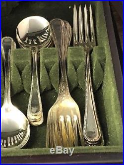 Vintage Arthur Price Silver Plated Cutlery Set Of 82 Pieces, -8 Setting